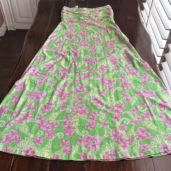 Lilly Pulitzer maxi dress size Large - Like new - Picture 3 of 11